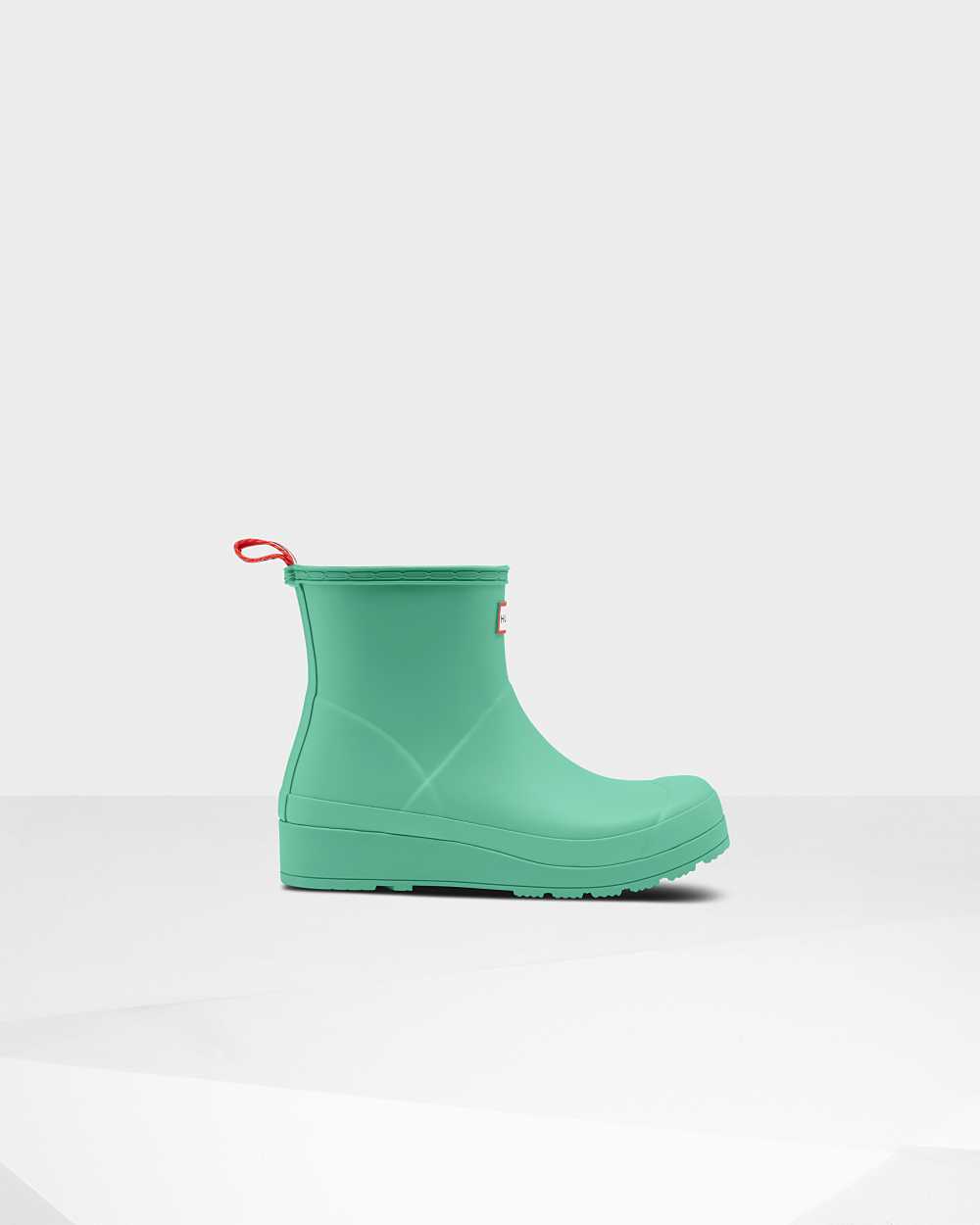 Hunter Original Play Short Mid-Calf Women's Rain Boots NZ-81447B Mint